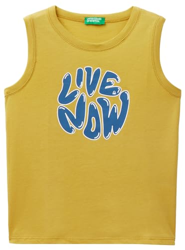 United Colors of Benetton Jungen Tanktop 3i1xgh00u Unterhemd, gelb, 18 Monate von United Colors of Benetton