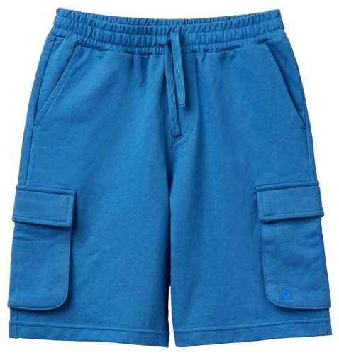 United Colors of Benetton Kinder und Jugendliche Bermuda 39djc902n Shorts, blau, 160 cm von United Colors of Benetton