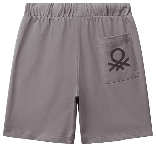 United Colors of Benetton Kinder und Jugendliche Bermuda 3bl0c903l Shorts, grau, 120 cm von United Colors of Benetton