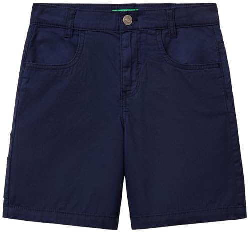 United Colors of Benetton Kinder und Jugendliche Bermuda 47rgc902u Shorts, blau, 130 cm von United Colors of Benetton