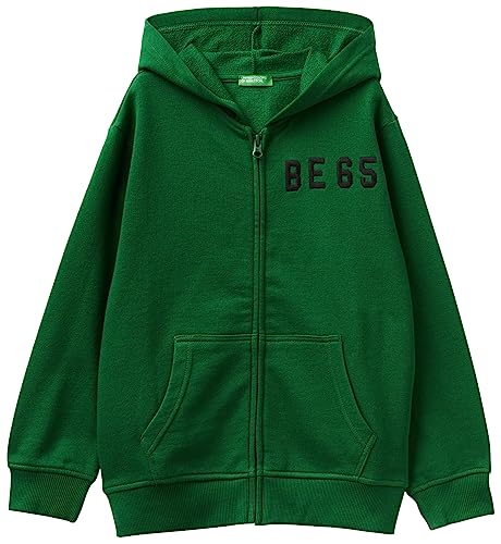 United Colors of Benetton Kinder und Jugendliche C/CAPP. M/L 3J68C502J Kapuzenpullover, Verde Bosco 1u3, 140 cm von United Colors of Benetton