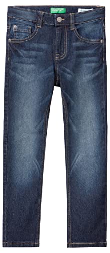 United Colors of Benetton Kinder und Jugendliche Hose 4durce00k Jeans, Blue Denim 911, L von United Colors of Benetton