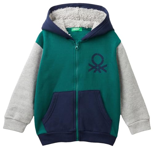 United Colors of Benetton Kinder und Jugendliche Jacke C/CAPP M/L 3eb5g503e Strickjacke, Mehrfarbig, 4 Jahre von United Colors of Benetton