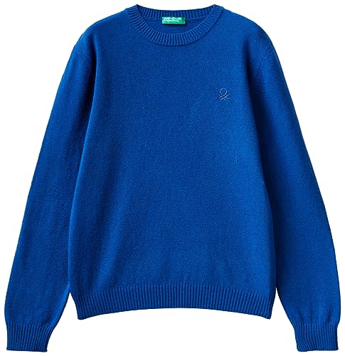 United Colors of Benetton Kinder und Jugendliche Maschenweite G/C M/L 1032c103x Pullover, Bluette 93m, 170 cm von United Colors of Benetton