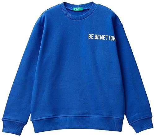 United Colors of Benetton Kinder und Jugendliche Maschenweite G/C M/L 3J68c10d4 Sweatshirt, Bluette 36u, 150 cm von United Colors of Benetton