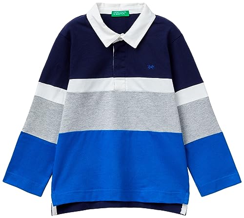 United Colors of Benetton Kinder und Jugendliche Poloshirt M/L 3bl0g300h Polohemd, Righe Multicolori 901, 18 Monate von United Colors of Benetton