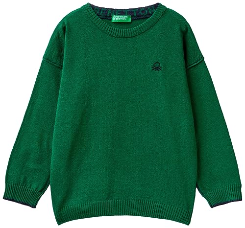 United Colors of Benetton Kinder und Jugendliche Trikot G/C M/L 1041h100z Pullover, Verde Bosco 1u3, 2 Jahre von United Colors of Benetton