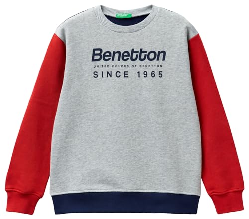 United Colors of Benetton Kinder und Jugendliche Trikot G/C M/L 3J68C10H1 Sweatshirt, Mehrfarbig 901, M United Colors of Benetton Kinder und Jugendliche Trikot G/C M/L 3J68C10H1 Sweatshirt, Mehrfarbig 901, M von United Colors of Benetton
