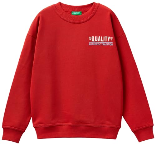 United Colors of Benetton Kinder und Jugendliche Trikot G/C M/L 3j68c10ho Sweatshirt, Bordeaux 0Q5, 3XL von United Colors of Benetton