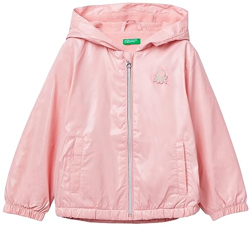 United Colors of Benetton Mädchen 2eo0gn01i Jacke, Rosa 03z, 90 von United Colors of Benetton