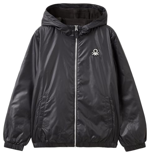 United Colors of Benetton Mädchen 2nqrcn04x Jacke, Schwarz, 170 cm von United Colors of Benetton