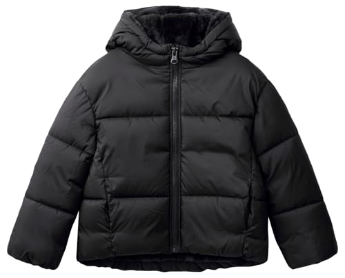 United Colors of Benetton Mädchen 2sj1cn05d Jacke, Schwarz, 130 cm von United Colors of Benetton