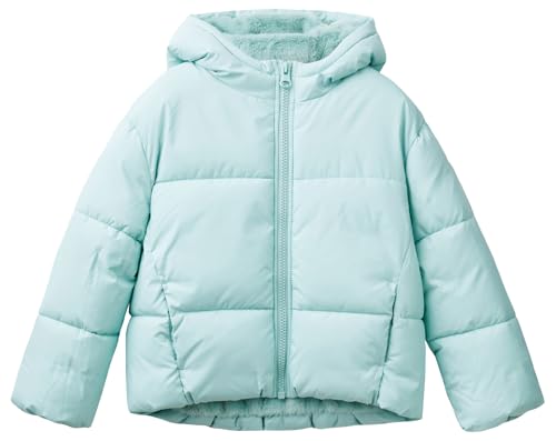 United Colors of Benetton Mädchen 2sj1cn05d Jacke, grün, 140 cm von United Colors of Benetton
