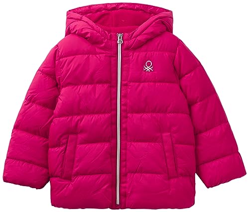 United Colors of Benetton Mädchen 2wu0gn01j Jacke, Rosso Magenta 2e8, 90 cm von United Colors of Benetton