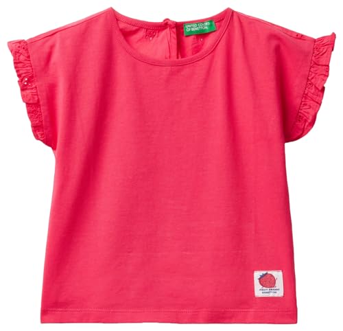 United Colors of Benetton Mädchen 3fykg10eq T-Shirt, rot, 110 cm United Colors of Benetton Mädchen 3fykg10eq T-Shirt, rot, 110 cm von United Colors of Benetton