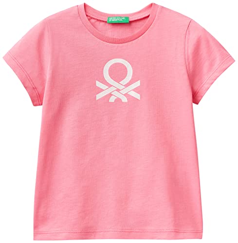 United Colors of Benetton Mädchen 3i1xg1096 T-Shirt, Fuchsia 902, 18 Monate von United Colors of Benetton