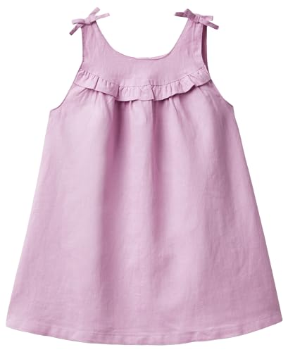 United Colors of Benetton Mädchen 4be7gv01c Kleid, Flieder 00R, YS von United Colors of Benetton