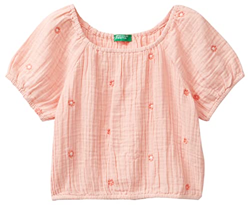 United Colors of Benetton Mädchen 50btcq018 Hemd, Puderrosa 02n, 170 cm von United Colors of Benetton