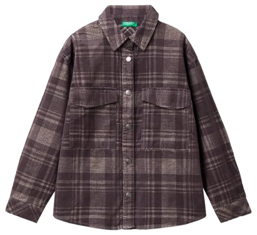 United Colors of Benetton Mädchen 50vwcq03l Hemd, Mehrfarbig, 140 cm von United Colors of Benetton