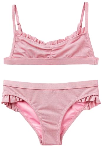 United Colors of Benetton Mädchen Bikini 341v0k02a Zweiteiliger Badeanzug, Rosa 98e, 5 Jahre von United Colors of Benetton