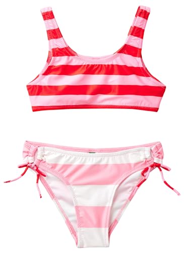 United Colors of Benetton Mädchen Bikini 3n4f0k02b Zweiteiliger Badeanzug, Mehrfarbig 76p, 9 Jahre von United Colors of Benetton