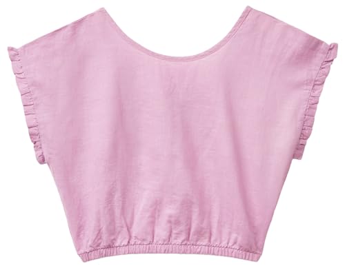 United Colors of Benetton Mädchen Bluse 5ok4cq02n Hemd, Flieder 00R, 3XL von United Colors of Benetton
