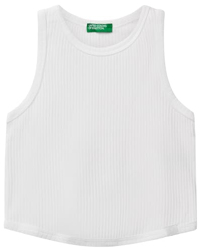 United Colors of Benetton Mädchen Canotta 31h3ch01f Unterhemd, Weiß, 150 cm von United Colors of Benetton