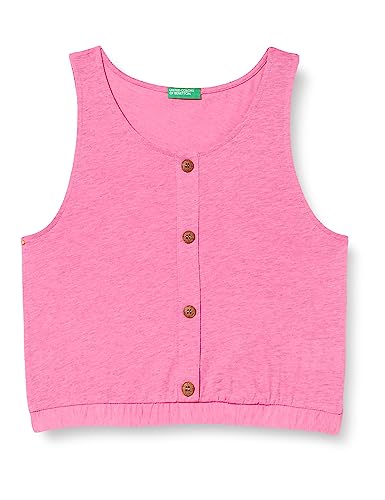 United Colors of Benetton Mädchen Canotta 3YMRCH00Y Top, Fucsia 858, KL von United Colors of Benetton