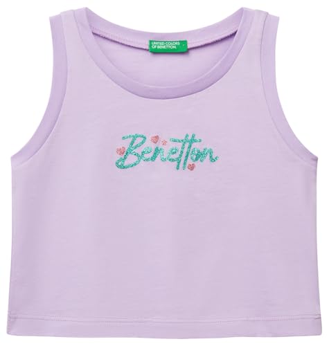 United Colors of Benetton Mädchen Canotta 3i1xch01z Unterhemd, violett, 150 cm von United Colors of Benetton