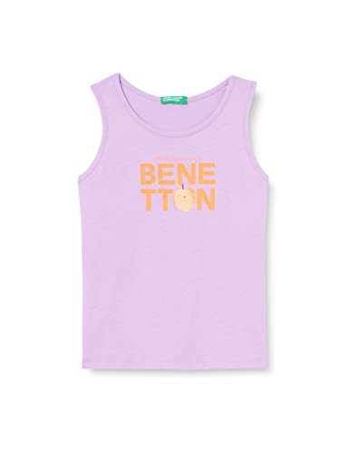 United Colors of Benetton Mädchen Canotta 3i1xgh004 Top, Viola 0l7, 9 Monate EU von United Colors of Benetton