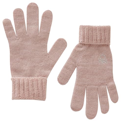 United Colors of Benetton Mädchen GUANTI IN Maglia 107TCG003 Handschuhe und Fäustlinge, Rosa, M von United Colors of Benetton