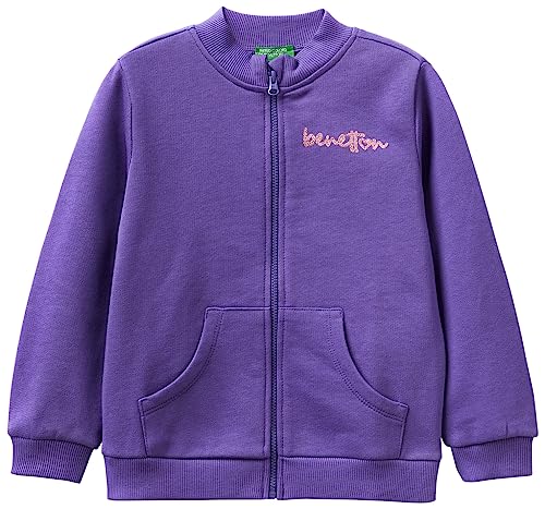United Colors of Benetton Mädchen Giacca M/L 3J70G5020 Sweatshirt, Viola 30F, United Colors of Benetton Mädchen Giacca M/L 3J70G5020 Sweatshirt, Viola 30F, von United Colors of Benetton