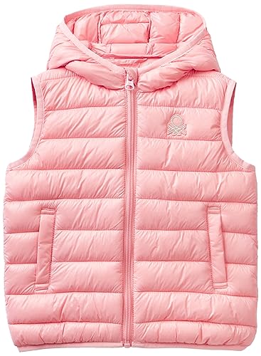 United Colors of Benetton Mädchen Gilet 21INGJ005 Anzugjacke, Rosa 03Z, XXS von United Colors of Benetton