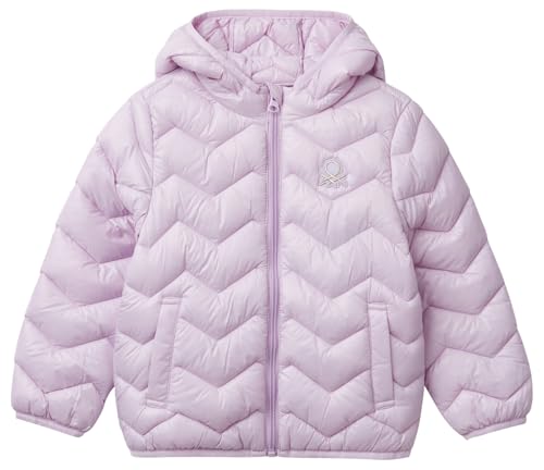 United Colors of Benetton Mädchen Giubbotto 21INGN02Z Anzugjacke, Viola, 4 Jahre von United Colors of Benetton