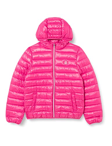 United Colors of Benetton Mädchen Giubbotto 21incn015 Alternative Jacke aus Daunen f r Baby s und Kleinkind er , Fuxia 1y8, 160 cm, 2XL von United Colors of Benetton