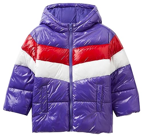 United Colors of Benetton Mädchen Giubbotto 2O3AGN01P Anzugjacke, Viola 906, 82 von United Colors of Benetton