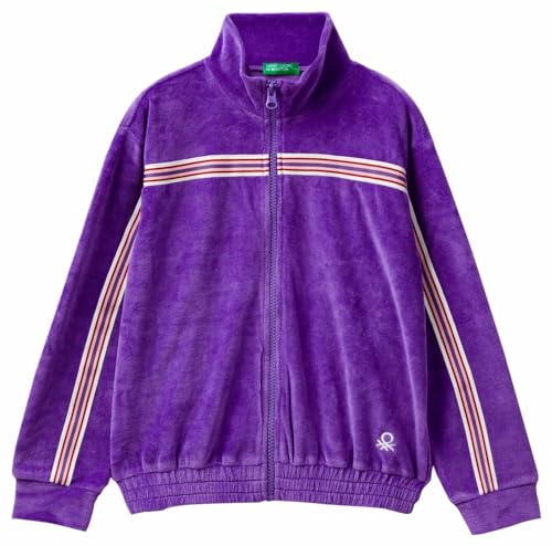 United Colors of Benetton Mädchen Jacke M/L 3uk0c502i Trainingsshirt, Viola 30f, 150, 150 cm von United Colors of Benetton