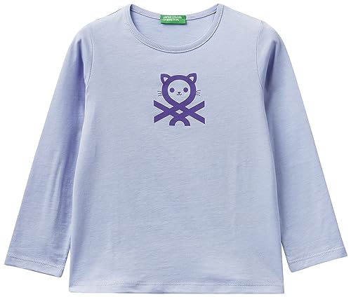 United Colors of Benetton Mädchen M/L 3096G10A4 T-Shirt, Lilla 34v, 18 Monate von United Colors of Benetton