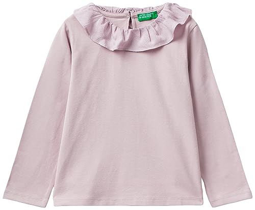 United Colors of Benetton Mädchen M/L 3P4ZG10an T-Shirt, Lilla 24d, 4 Jahre von United Colors of Benetton