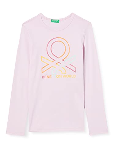 United Colors of Benetton Mädchen M/L 3i9wc154i T-Shirt, Orchidee 07m, XS von United Colors of Benetton