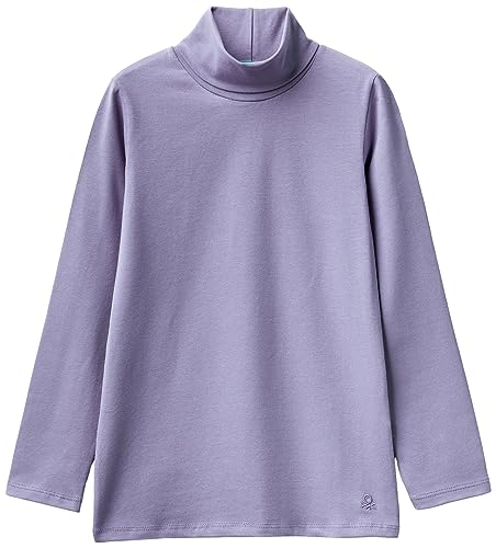 United Colors of Benetton Mädchen M/L 3p4zc202n T-Shirt, Lilla 34v, 140 cm von United Colors of Benetton