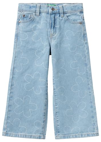 United Colors of Benetton Mädchen Pantalone 4VUGGE01V Hose, Blu 901, 90 von United Colors of Benetton