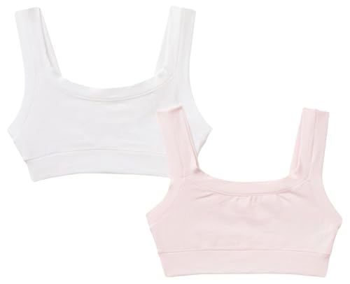 United Colors of Benetton Mädchen Set 2 Feuerschalen 3zqm0r1lt Unterwäsche, Pastellrosa 00h, XXL von United Colors of Benetton