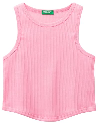 United Colors of Benetton Mädchen Tanktop 31h3ch01f Unterhemd, Rosa, 140 cm von United Colors of Benetton
