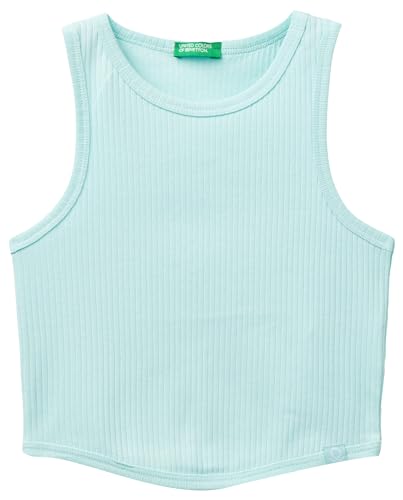 United Colors of Benetton Mädchen Tanktop 31h3ch01f Unterhemd, blau, 170 cm von United Colors of Benetton