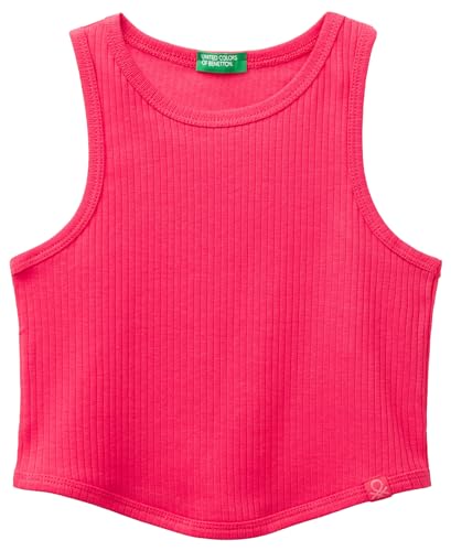 United Colors of Benetton Mädchen Tanktop 31h3ch01f Unterhemd, rot, 140 cm von United Colors of Benetton
