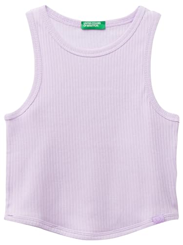United Colors of Benetton Mädchen Tanktop 31h3ch01f Unterhemd, violett, 140 cm von United Colors of Benetton