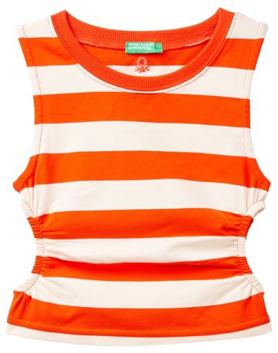 United Colors of Benetton Mädchen Tanktop 34qcch01n Unterhemd, Mehrfarbig, 150 cm von United Colors of Benetton