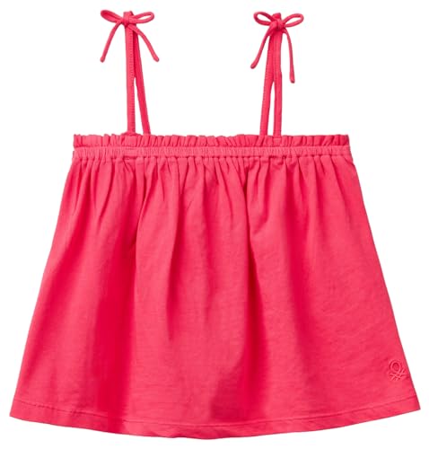 United Colors of Benetton Mädchen Tanktop 3fykch01h Unterhemd, rot, 170 cm von United Colors of Benetton