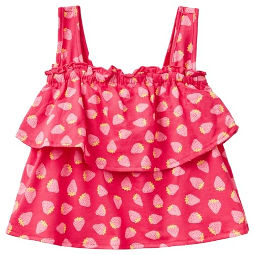 United Colors of Benetton Mädchen Tanktop 3m39gh00z Unterhemd, Mehrfarbig, 18 Monate von United Colors of Benetton